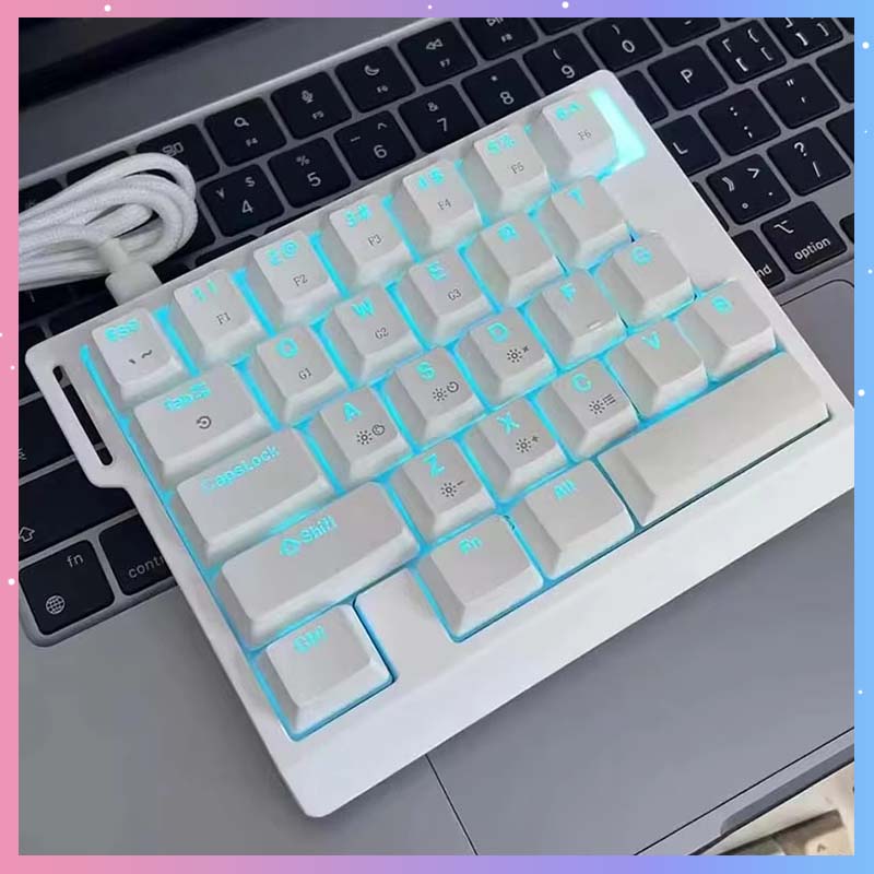 Gaming Keyboard Magnetic Switches - Teclado Mecânico para Jogos HE30 com