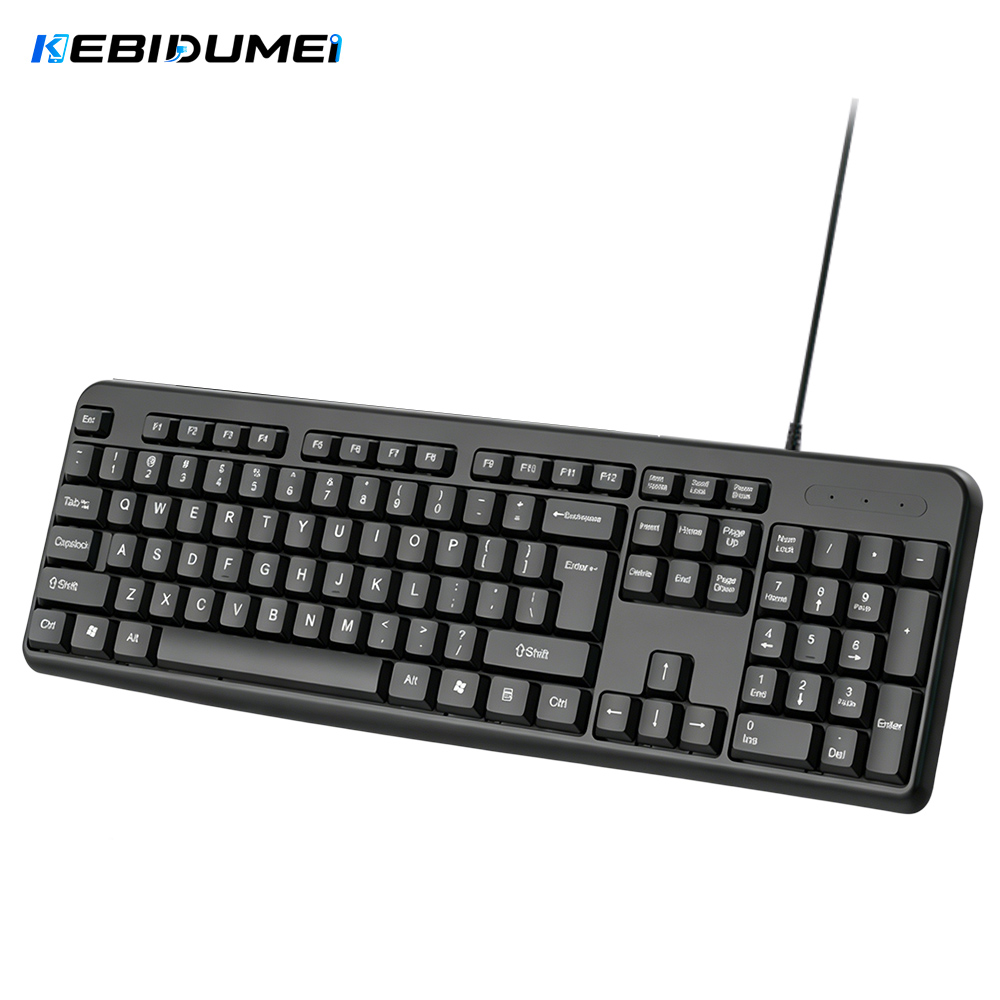 Keyboard Gaming Mac - Teclado USB com fio KEBIDUMEI, 104