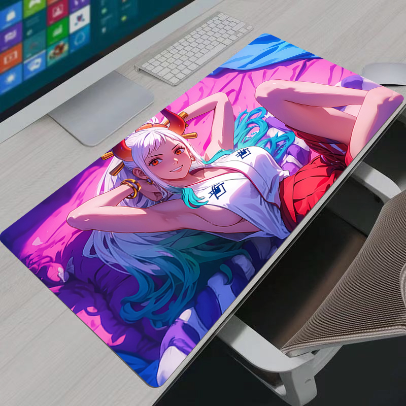 Gaming Keyboard Theme - Uma peça yamato mouse pad notbook