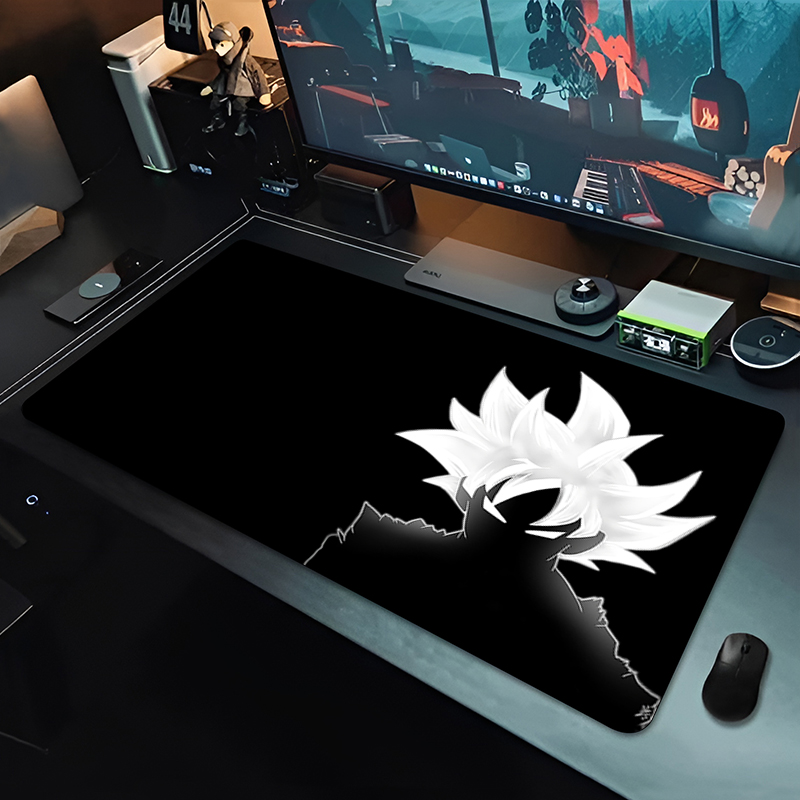 Gaming Keyboard Theme - Mouse Pad Grande DBZ Black Anime