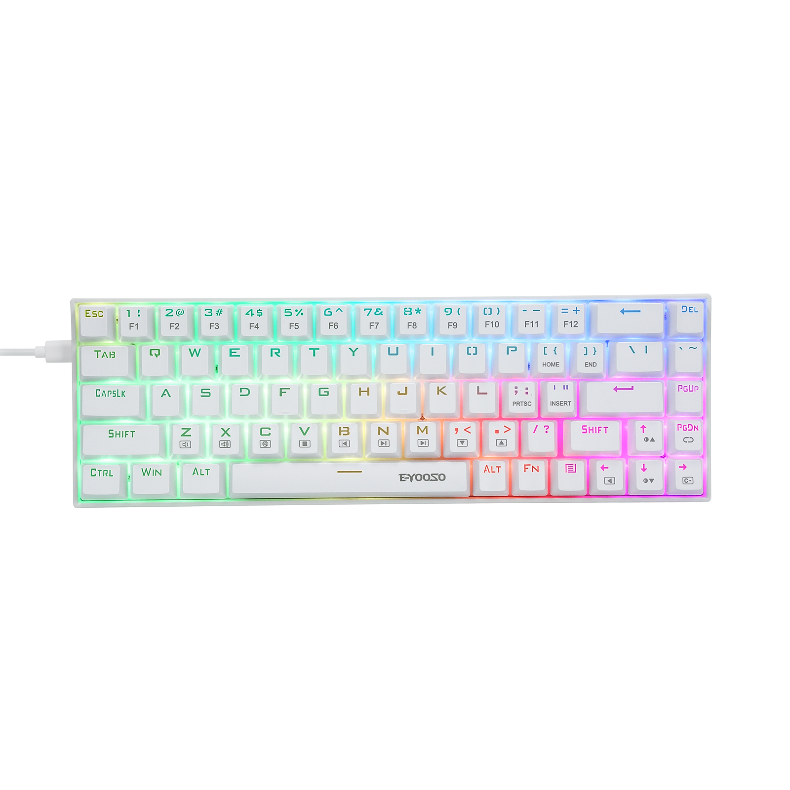 Gaming Keyboard E Yooso - Mini teclado mecânico para jogos, E-Yooso,