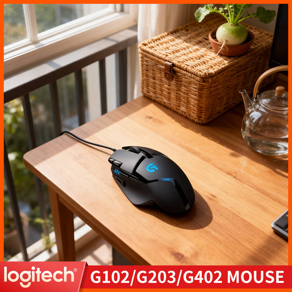Logitech Mouse G203 - Mouse com Fio Logitech G402, Velocidade