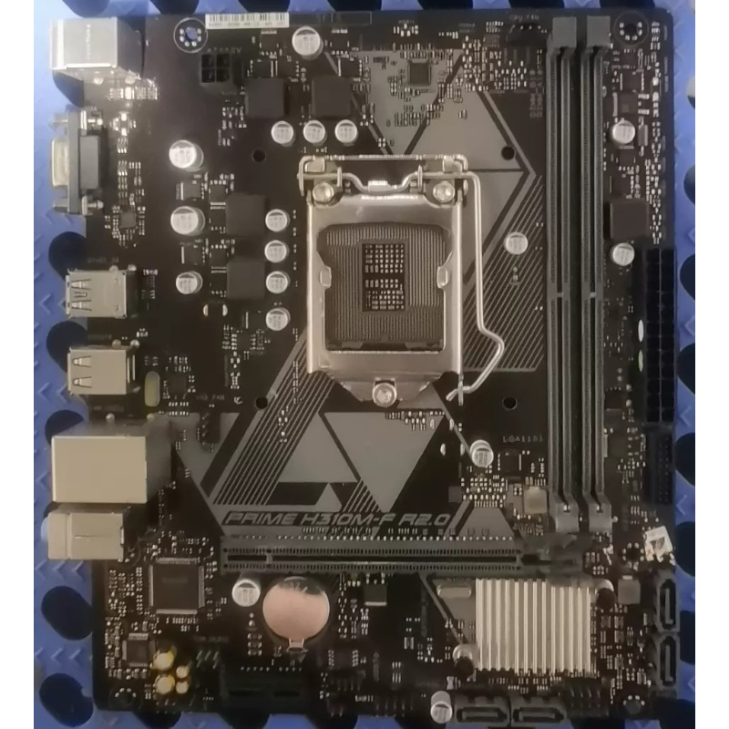 Amd Cpu Ryzen 9 - Placa-Mãe Micro ATX Usada H310M-F R2.0