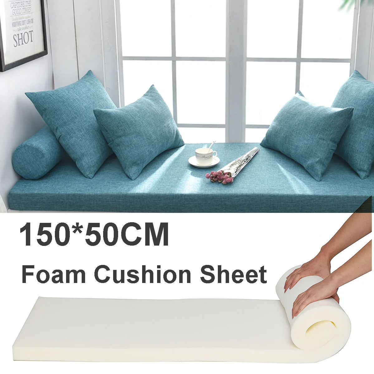 Polyurethane Foam Sheet - Alta Densidade Assento Almofada Espuma, substituição