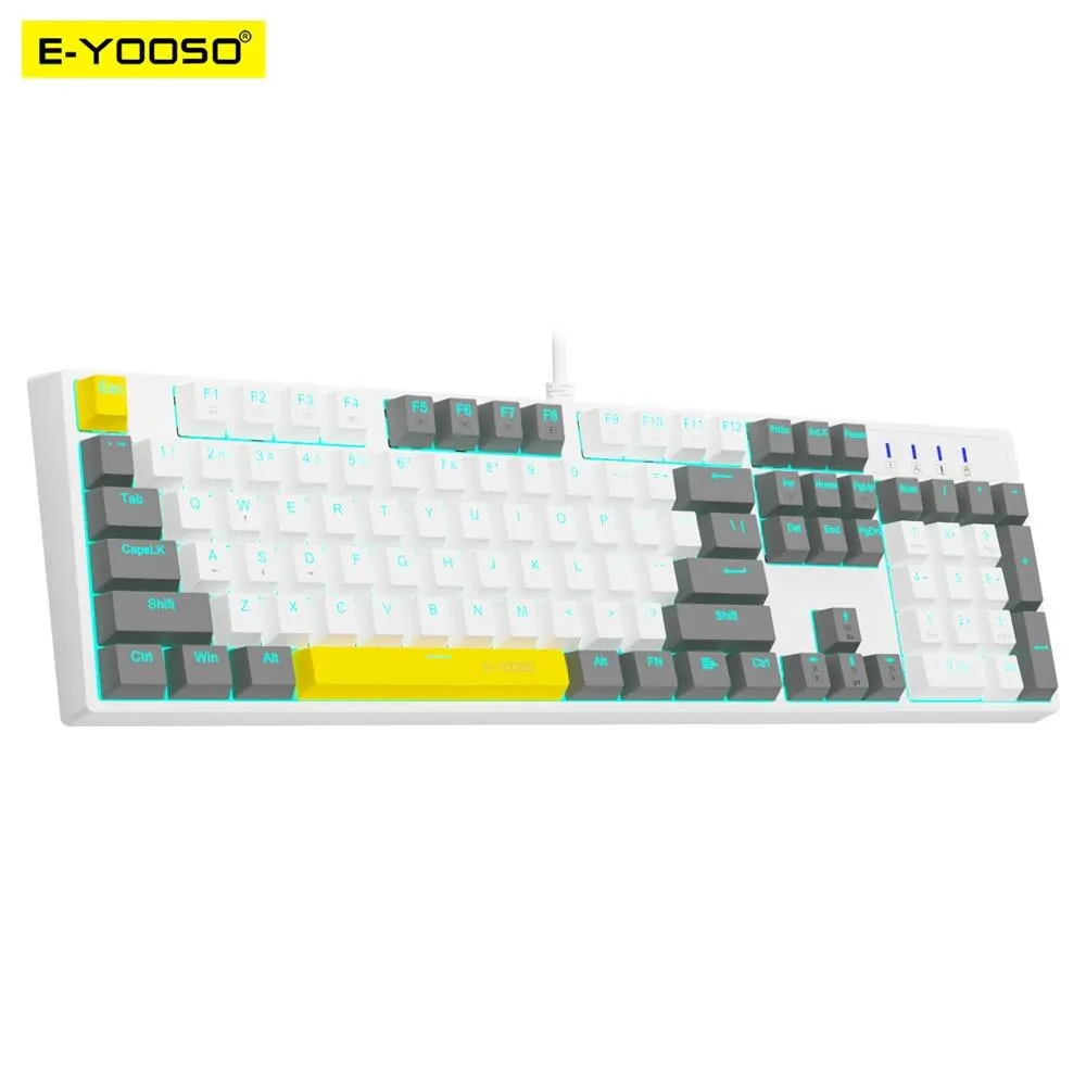 Gaming Keyboard E Yooso - E-YOOSO Z14 USB Mecânico Gaming Teclado