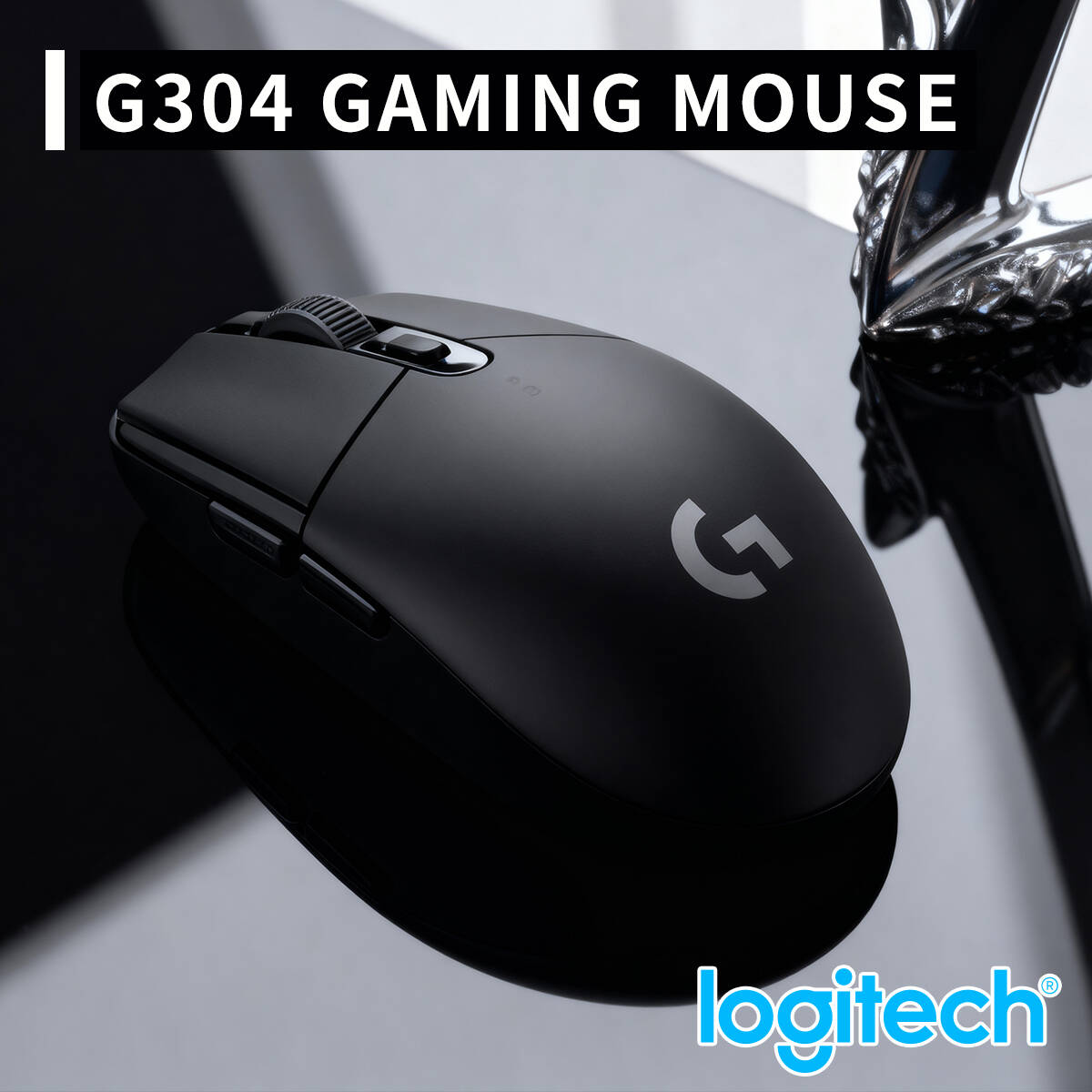 Logitech Mouse G203 - Mouse Gamer Sem Fio Logitech G304