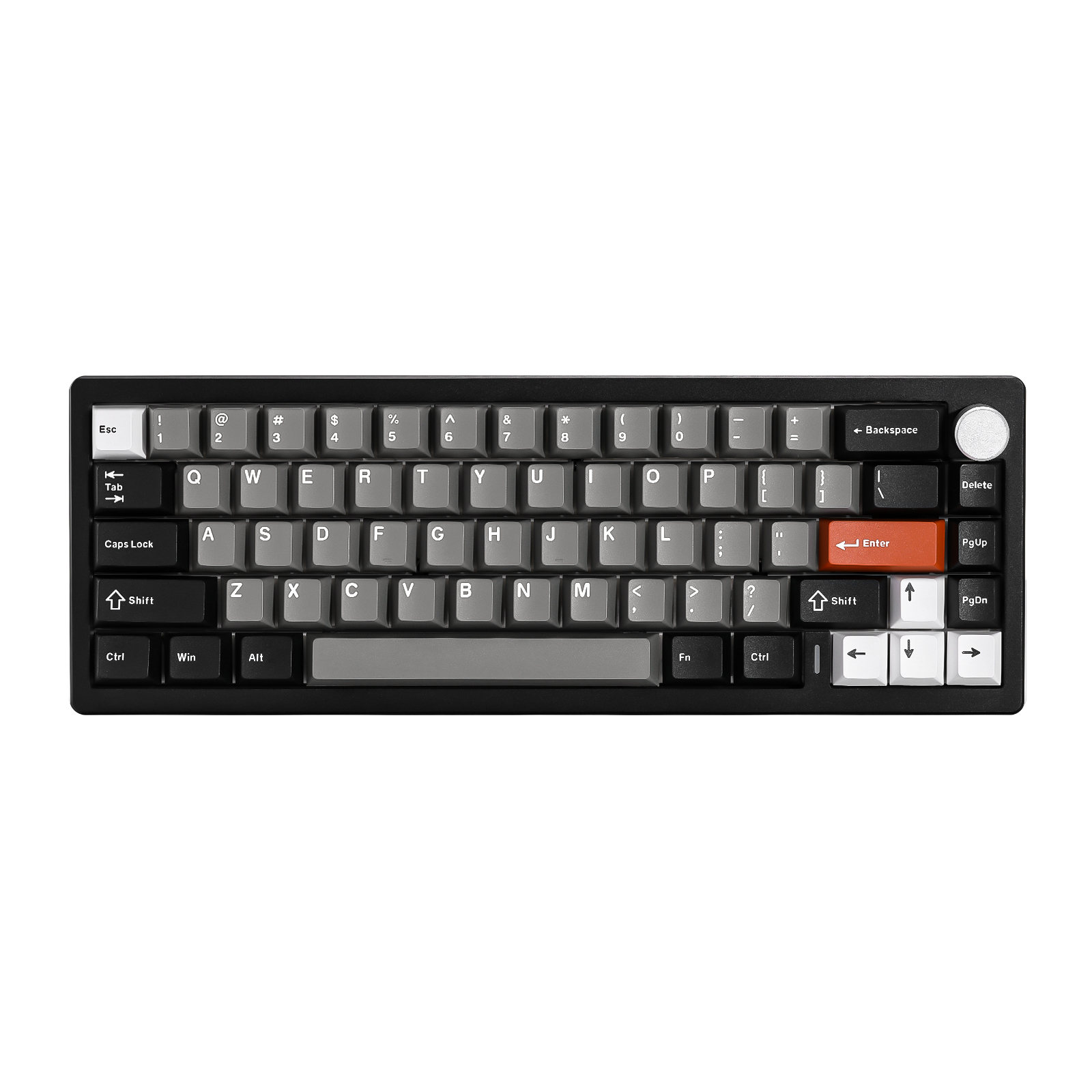 Keyboard Gaming Mac - Teclado Mecânico YUNZII AL68 Preto QMK/VIA,