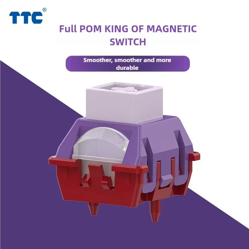 Gaming Keyboard Magnetic Switches - Interruptor Magnético TTC Full POM King