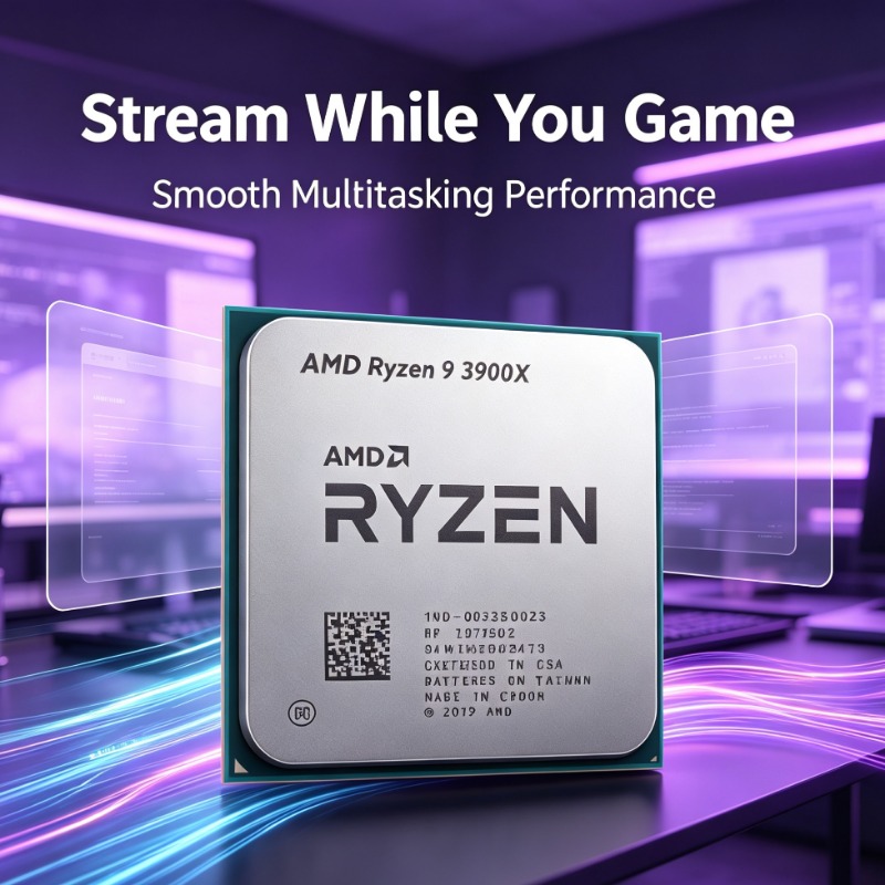 Amd Cpu Ryzen 9 - Processador AMD Ryzen 9 3900X AM4