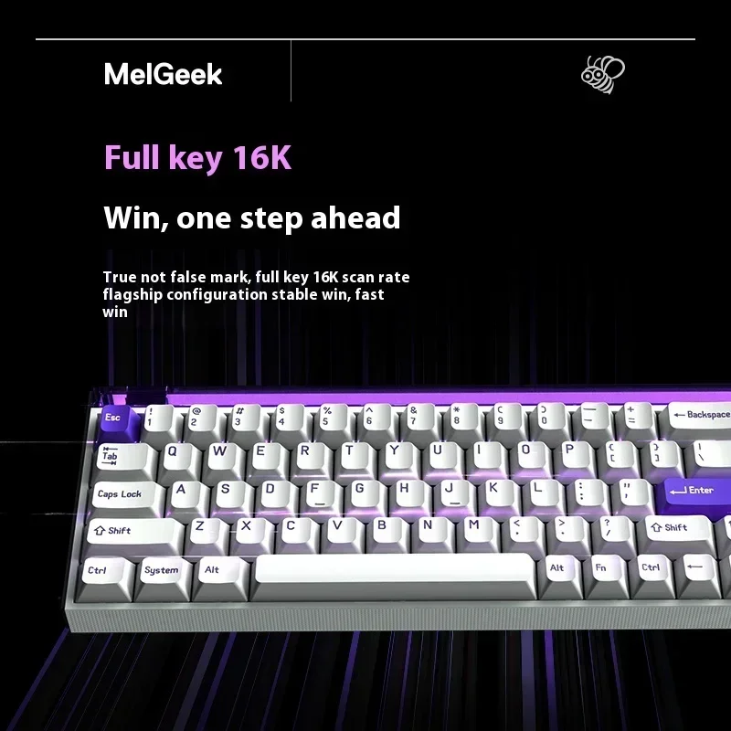 Keyboard Gaming Mac - Melgeek MADE68 PRO Teclado com interruptor