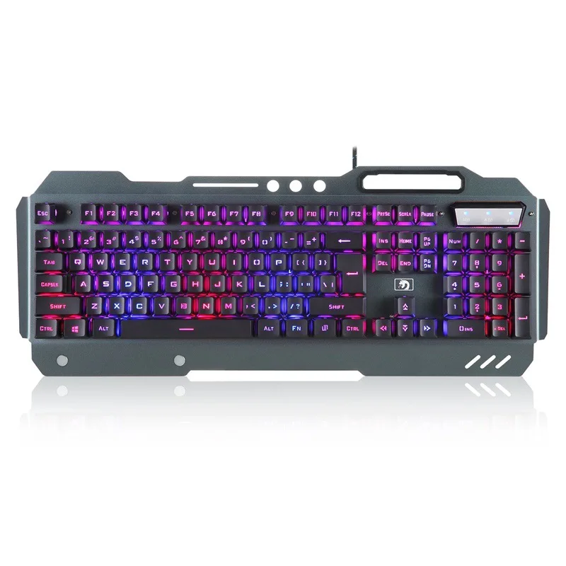 Keyboard Gaming Amazon - 618 teclado de sensação mecânica retroiluminado