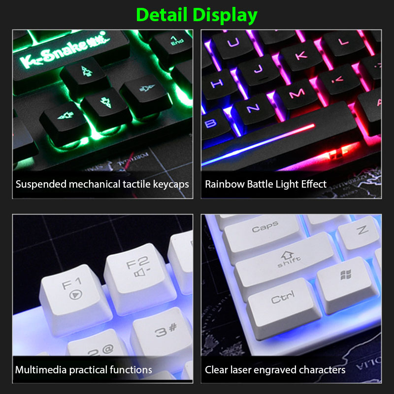 Conjunto de teclado e mouse KM - Gaming Keyboard And Mouse For Xbox avaliação e preço