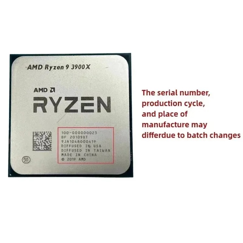 Processador AMD R9 3900X Ryzen - Amd Cpu Ryzen 9 avaliação e preço