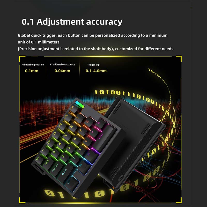 Teclado Mecânico para Jogos HE - Gaming Keyboard Magnetic Switches avaliação e preço