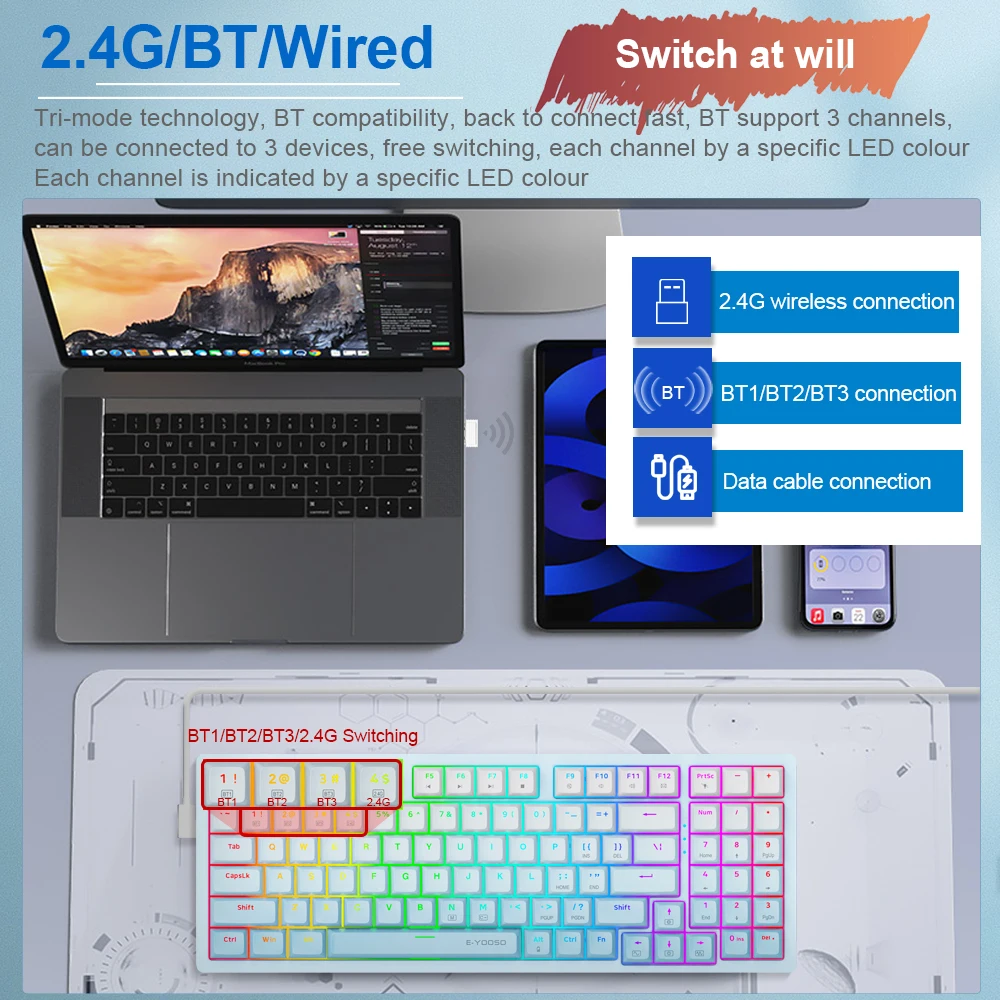 E-YOOSO z94 rgb teclado mecâni - Gaming Keyboard E Yooso avaliação e preço