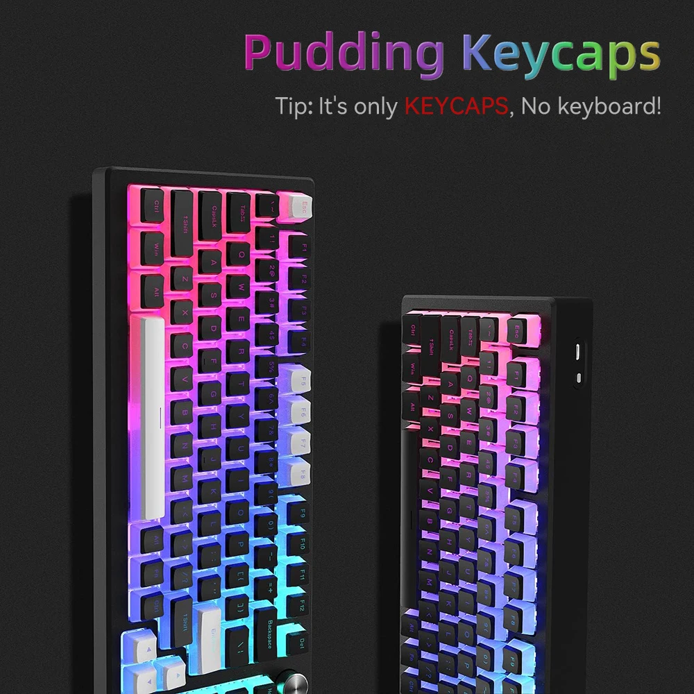 Novo pudim pbt keycaps 129 tec - Gaming Keyboard And Mouse For Xbox avaliação e preço