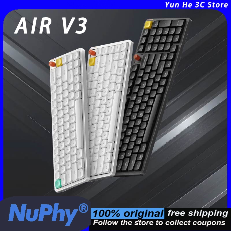 Teclado Mecânico NuPhy Air V3  - Keyboard Gaming Mac avaliação e preço