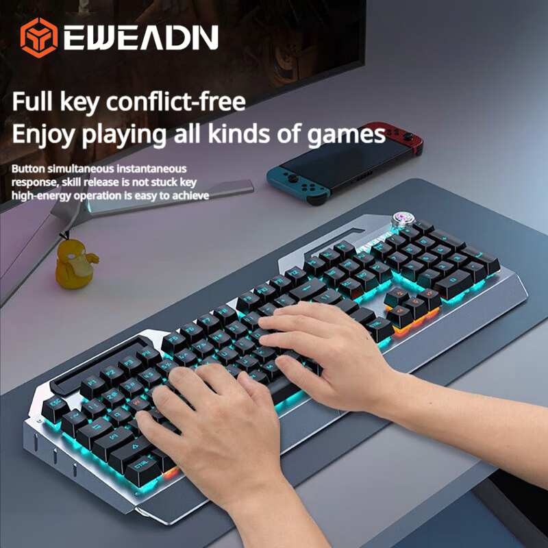 Teclado Mecânico EWEADN TK900  - Keyboard Gaming Mac avaliação e preço