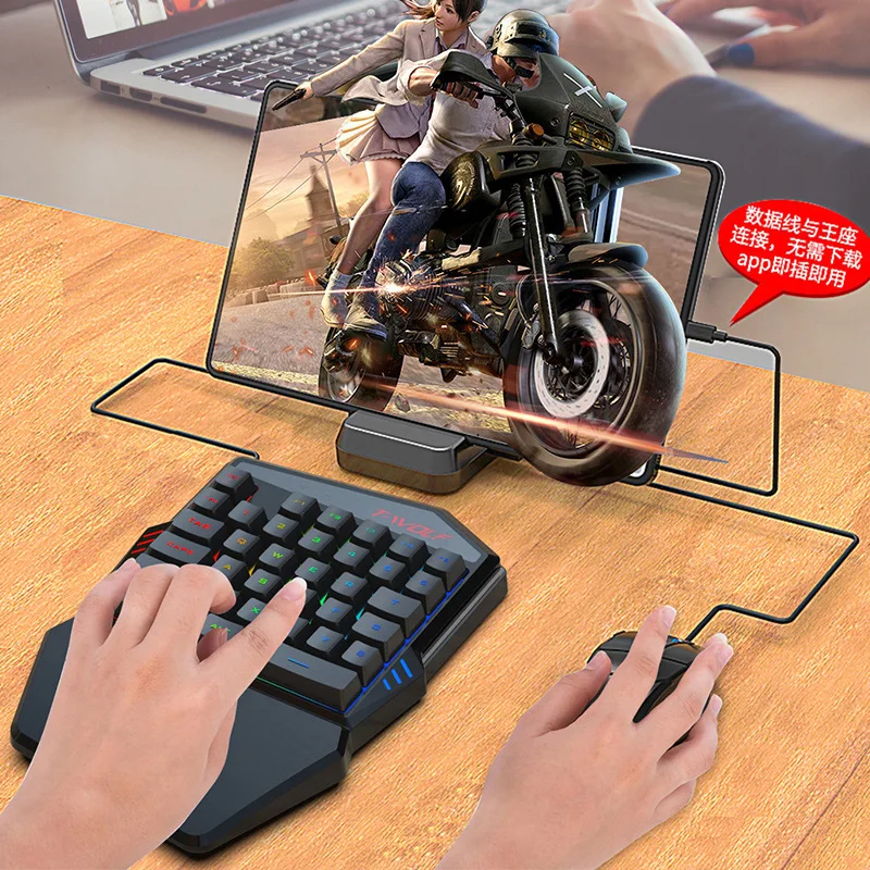 T-WOLF tf900 conjunto de trono - Gaming Keyboard Half avaliação e preço