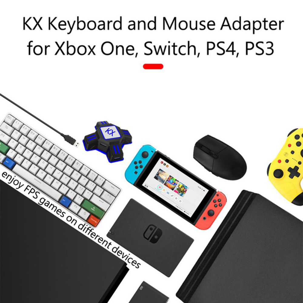 Adaptador KX para Controle PS4 - Gaming Keyboard And Mouse For Xbox avaliação e preço