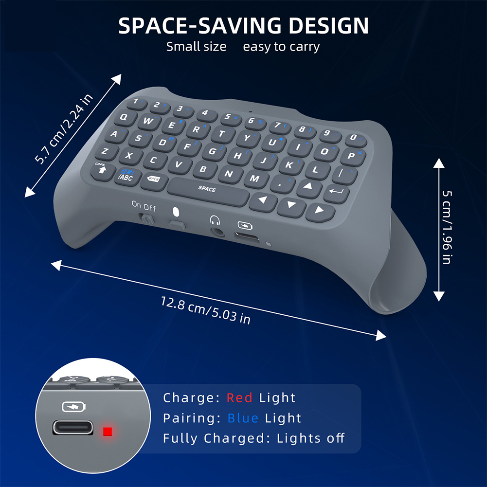 Controlador de teclado sem fio - Gaming Keyboard Type C avaliação e preço