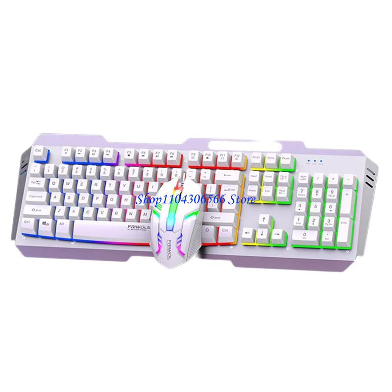 Teclado com fio metal 02DD DS6 - Gaming Keyboard Half avaliação e preço