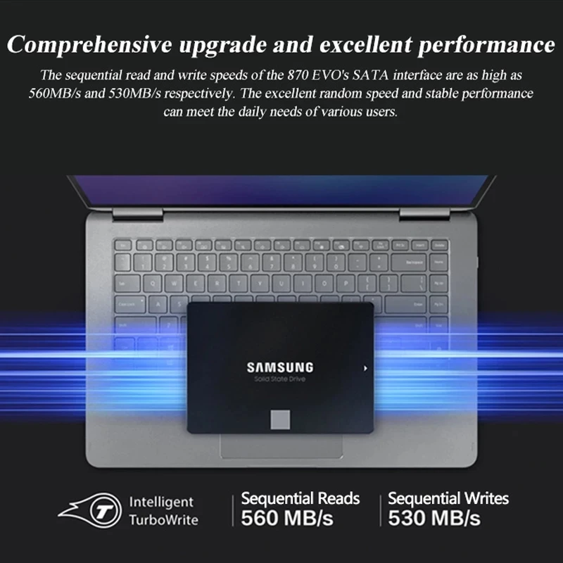 SSD SAMSUNG 870 EVO Disco de E - Samsung Ssd Evo 870 avaliação e preço