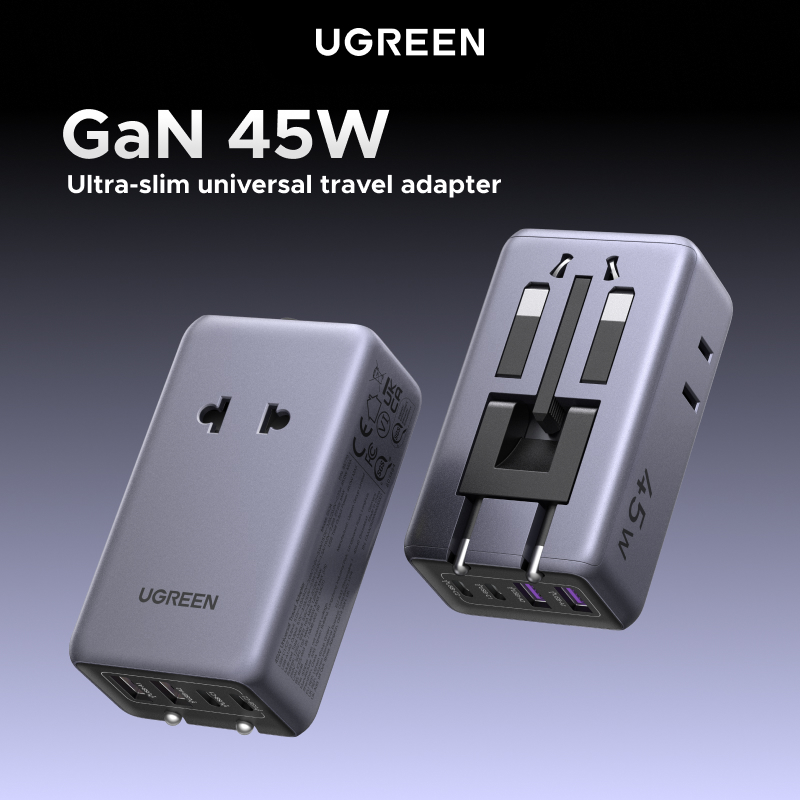 Adaptador de Tomada UGREEN GaN - Gaming Keyboard Type C avaliação e preço