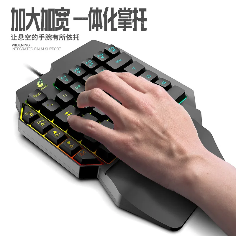 K15 teclado com uma mão Gun Go - Keyboard Gaming Amazon avaliação e preço