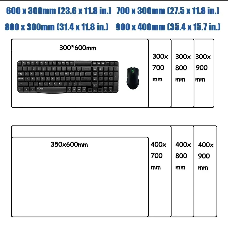 Mouse Pad Personalizado DIY Gr - Gaming Keyboard And Mouse Pad avaliação e preço