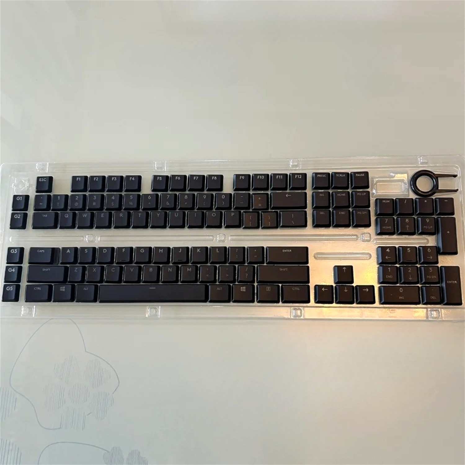 Teclas transparentes de eixo b - Gaming Keyboard Tkl avaliação e preço