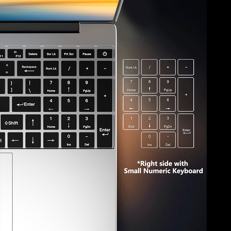 LENOU Laptop Portátil Ultra Fi - Keyboard Gaming Mac avaliação e preço