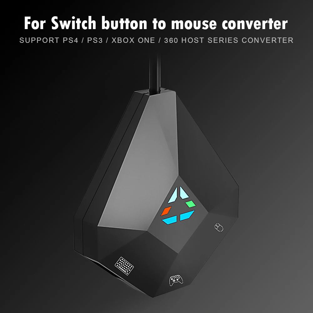 Conversor de Mouse e Teclado p - Gaming Keyboard And Mouse For Xbox avaliação e preço