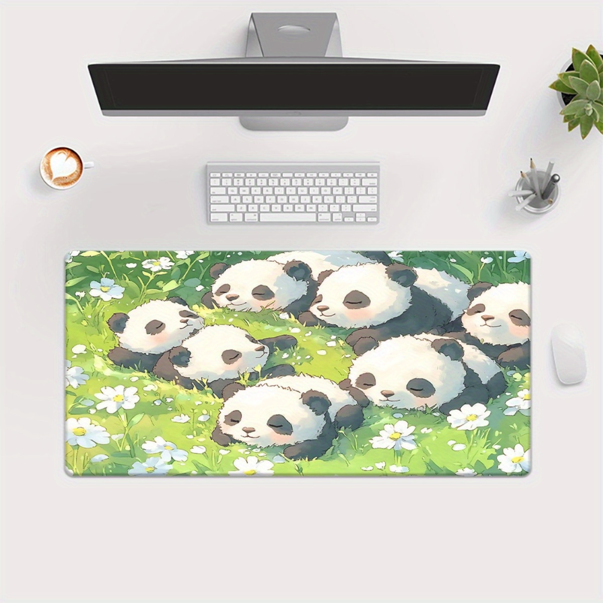 Mousepad Panda de Arte em Ferr - Gaming Keyboard Brand avaliação e preço
