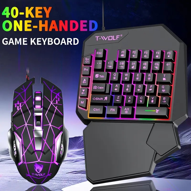 Combo de Teclado e Mouse para  - Gaming Keyboard And Mouse For Xbox avaliação e preço