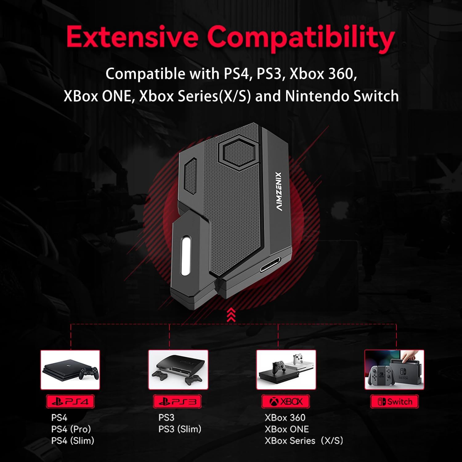 Conversor de jogos móveis mobi - Gaming Keyboard And Mouse For Xbox avaliação e preço