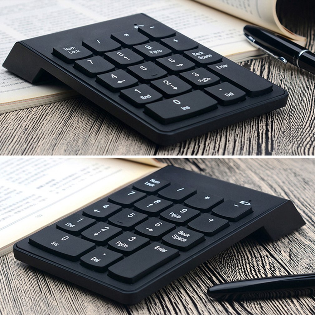 18 teclas 2.4g teclado sem fio - Gaming Keyboard Half avaliação e preço