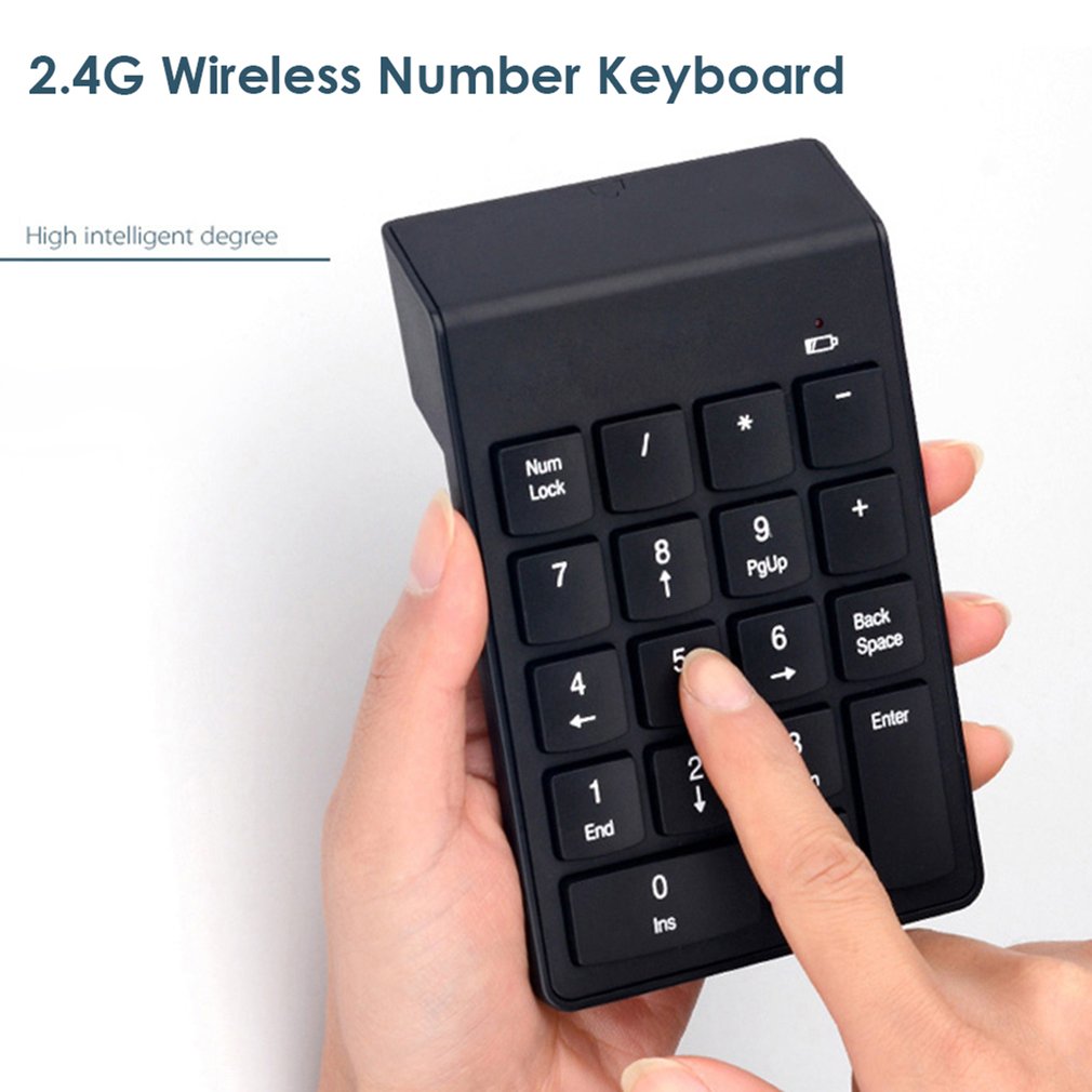 18 teclas 2.4g teclado sem fio - Gaming Keyboard Half avaliação e preço