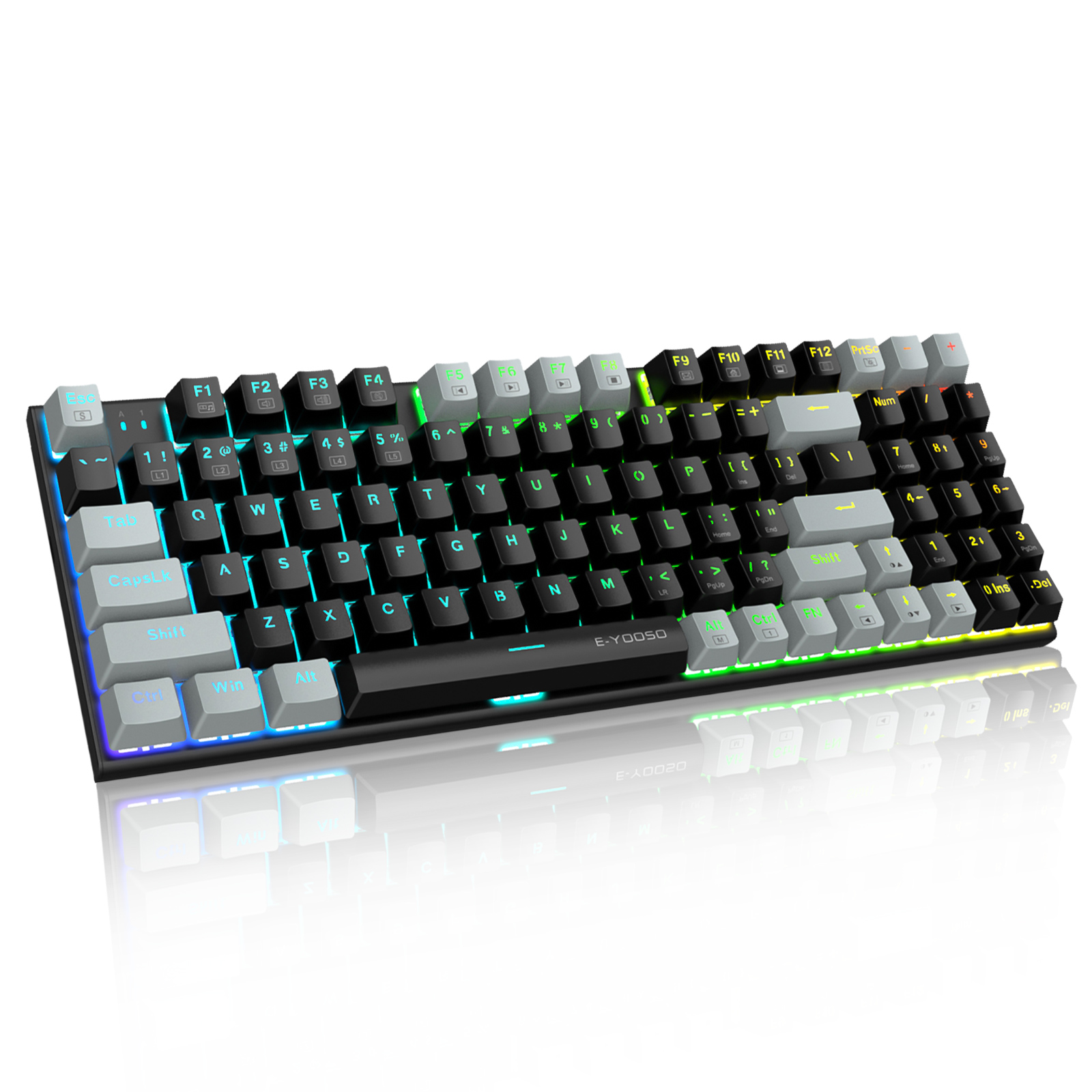 Teclado mecânico para jogos E- - Gaming Keyboard E Yooso avaliação e preço