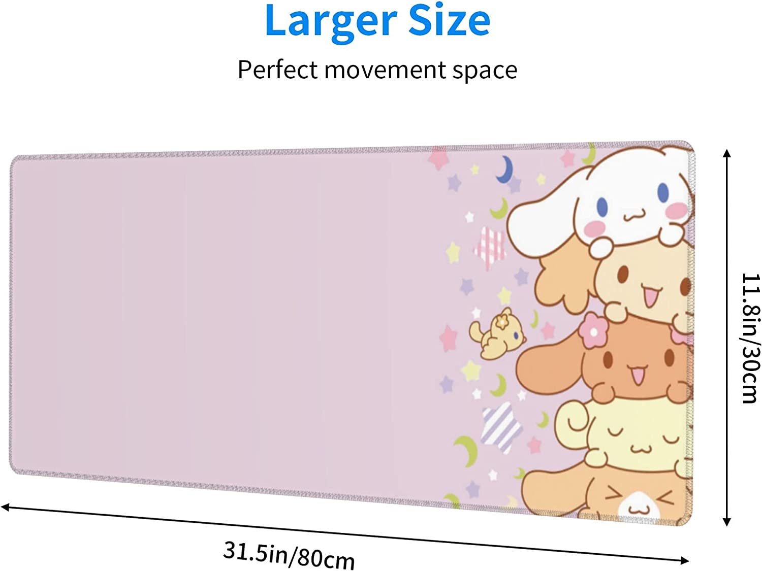 Kawaii bonito cão mouse pads n - Gaming Keyboard And Mouse Pad avaliação e preço