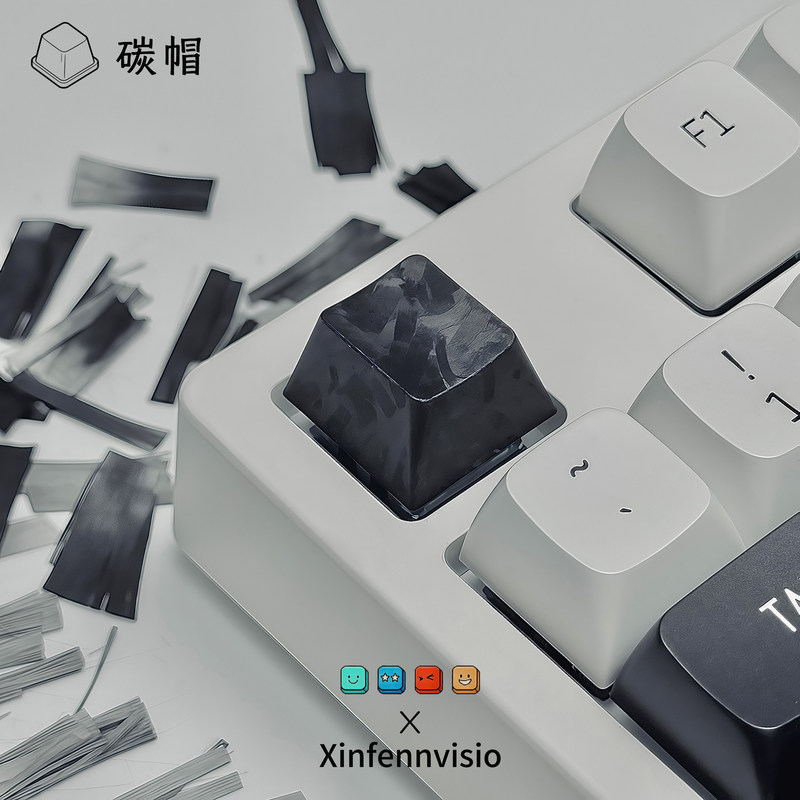 Teclas de Fibra de Carbono Pre - Keyboard Gaming Black avaliação e preço