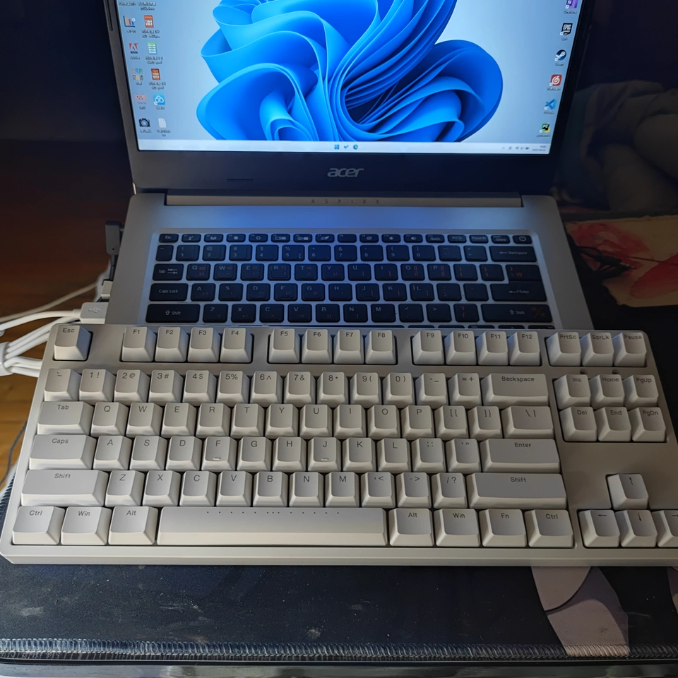 Teclado Mecânico Vintage IKBC  - Gaming Keyboard Tkl avaliação e preço