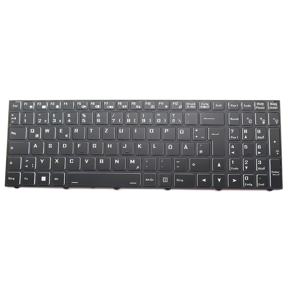 Teclado de laptop alemão gr pa - Keyboard Gaming Black avaliação e preço