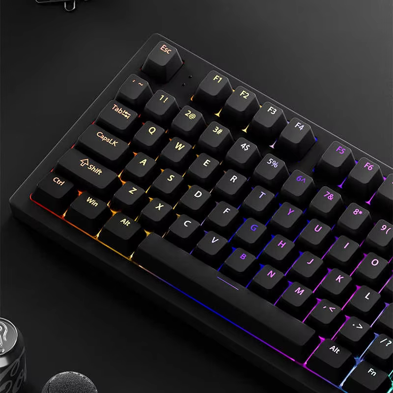 130+ Teclas Pretas Personaliza - Keyboard Gaming Black avaliação e preço