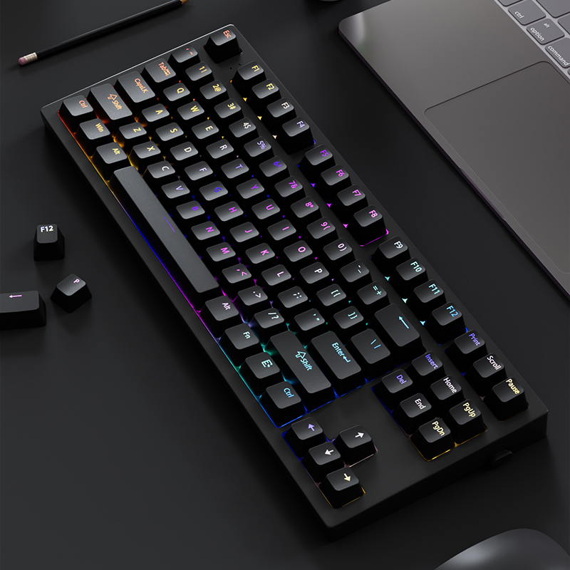 130+ Teclas Pretas Personaliza - Keyboard Gaming Black avaliação e preço