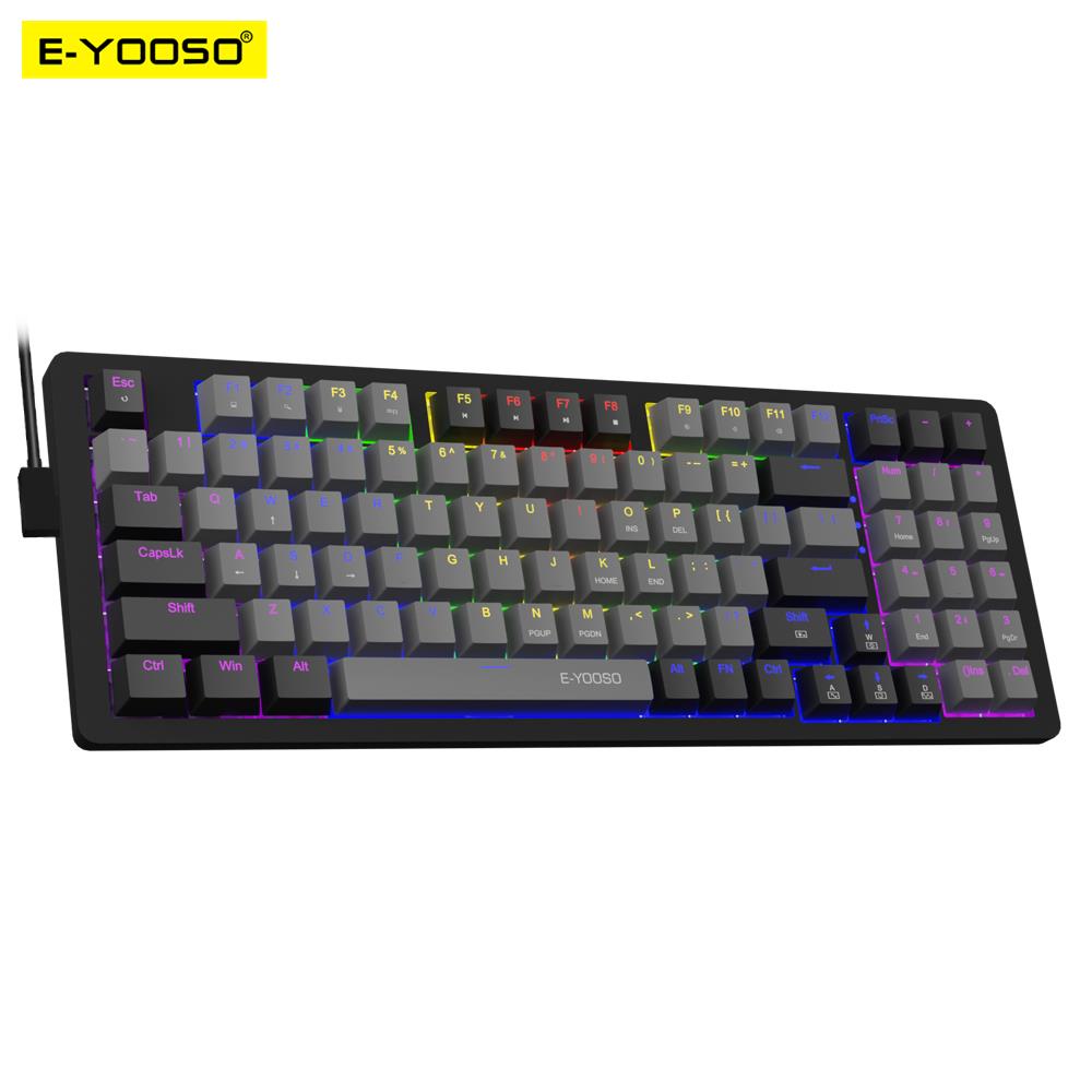 E-YOOSO Z94 Teclado mecânico p - Gaming Keyboard E Yooso avaliação e preço